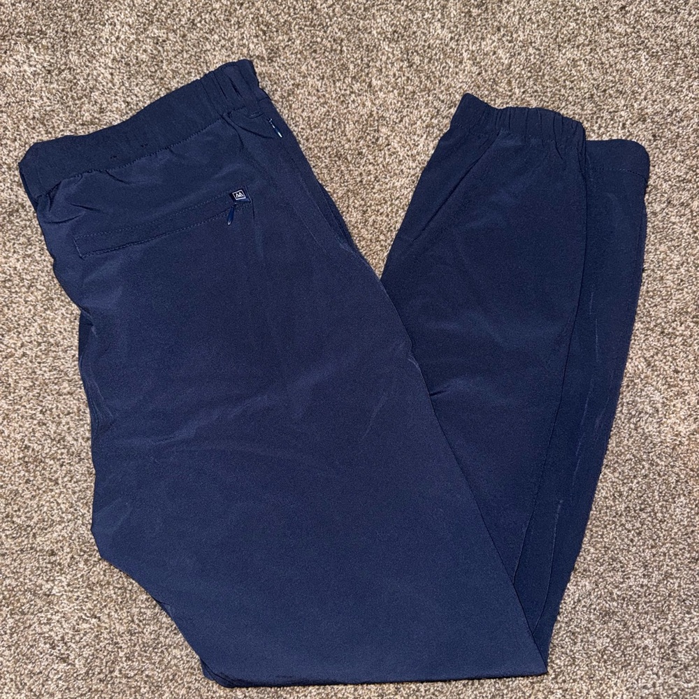 Mizzen+Main Dark Navy Joggers